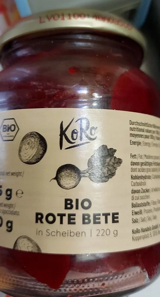 Bio Rote Bete