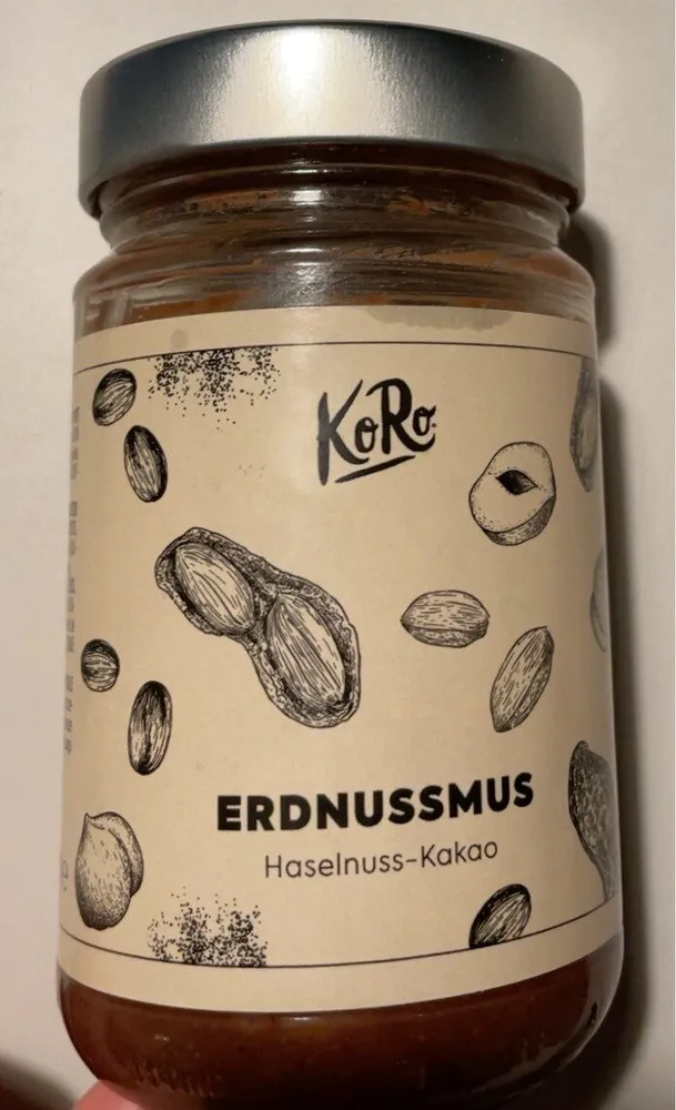 Purée de cacahouètes noisettes et cacao