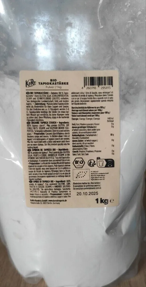 Tapiokastärke
