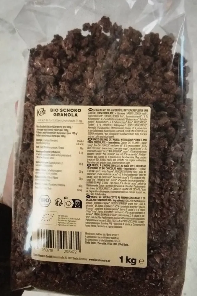 Bio Schoko granola