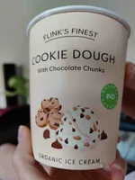 Cookie dough with chocolate chunks