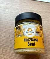 Hartkäse Senf