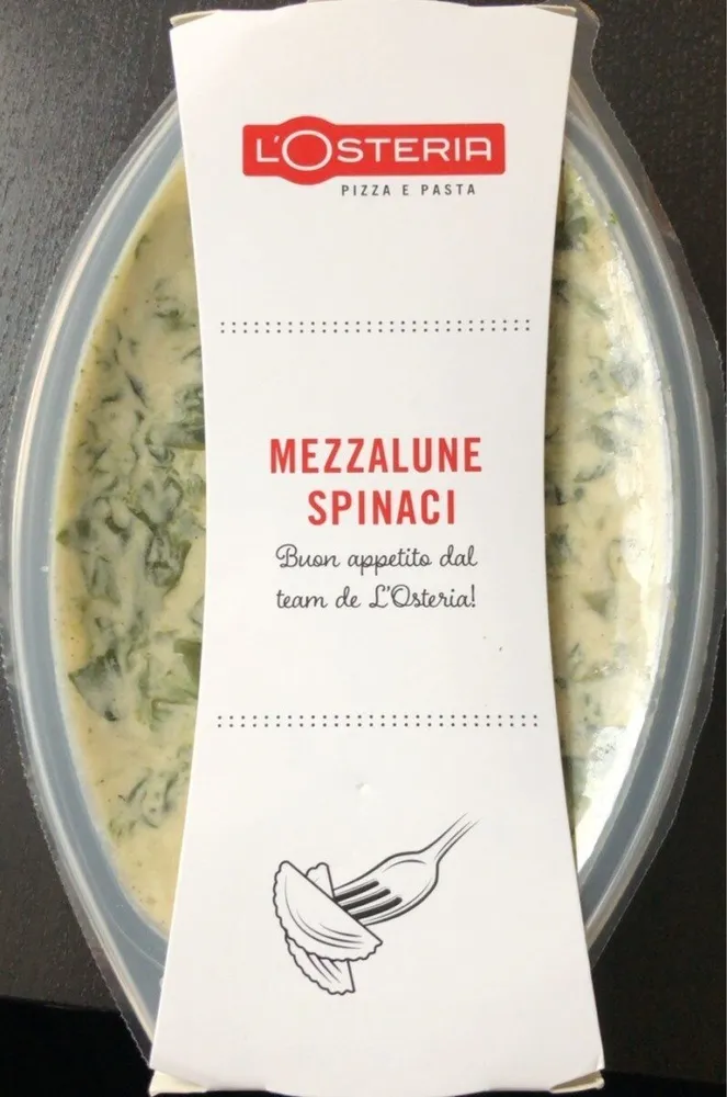 Mezzalune Spinaci