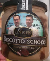 Eis Dessert Biscotto Schoko
