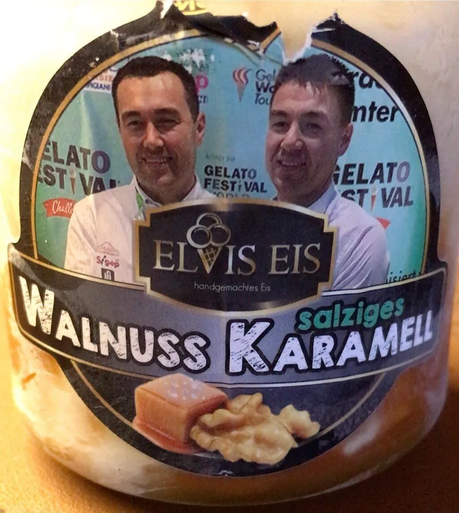 Walnuss salziges Karamel
