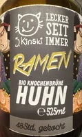 Ramen Bio Knochenbrühe Huhn