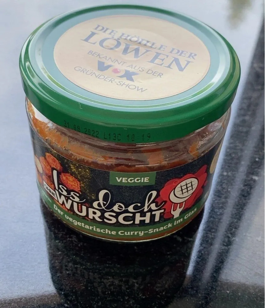 Iss doch ohne Wurscht - Der vegetarische Curry-Snack