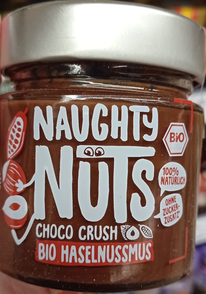 Choco Crush Bio Hasselnussmus