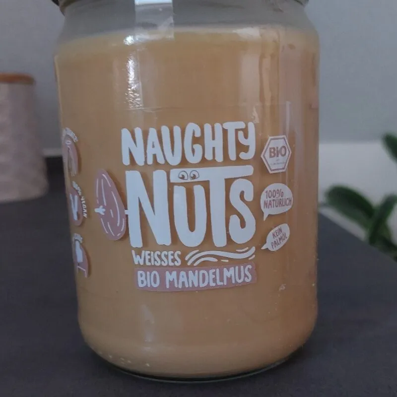 Weißes Bio Mandelmus