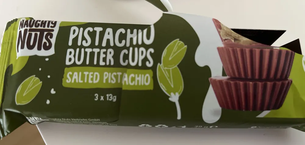 Naughty Nuts Butter Cup Pistazie