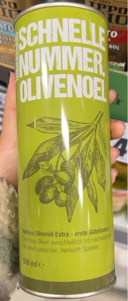 Schnelle nummer olivenoel