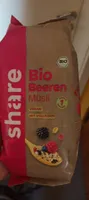 Share bio Beeren müsli