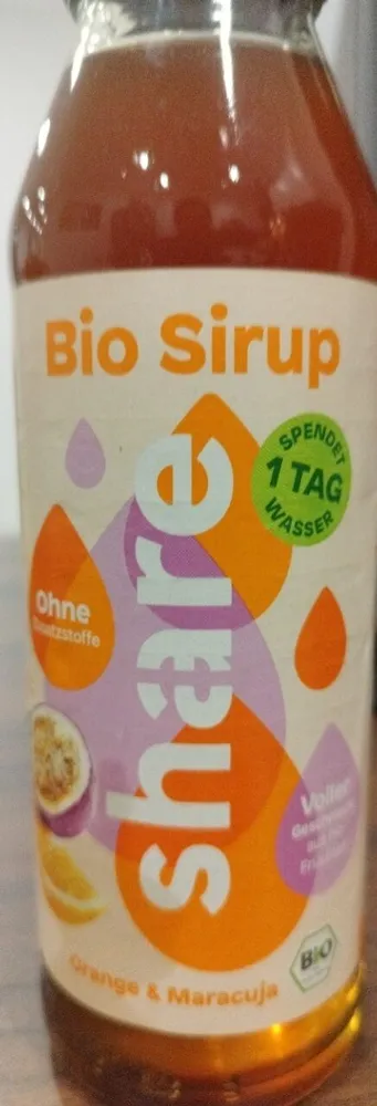 Orange & Maracuja Sirup