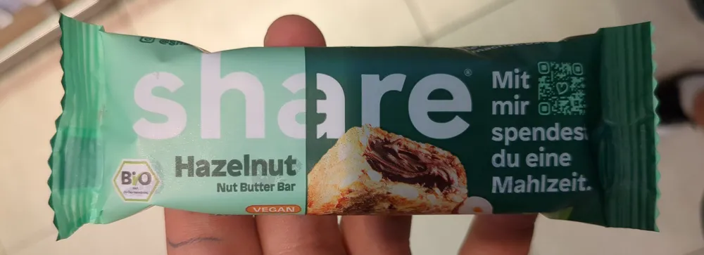 Hazelnut Nut Butter Bar