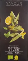 Matcha lemon white cocoa bar