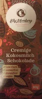 Cremige Kokosmilch Schokolade