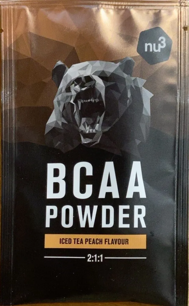 BCAA Powder iced tea peach