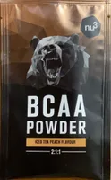 BCAA Powder iced tea peach