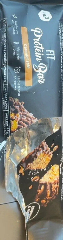 Fit protein bar carmel salé