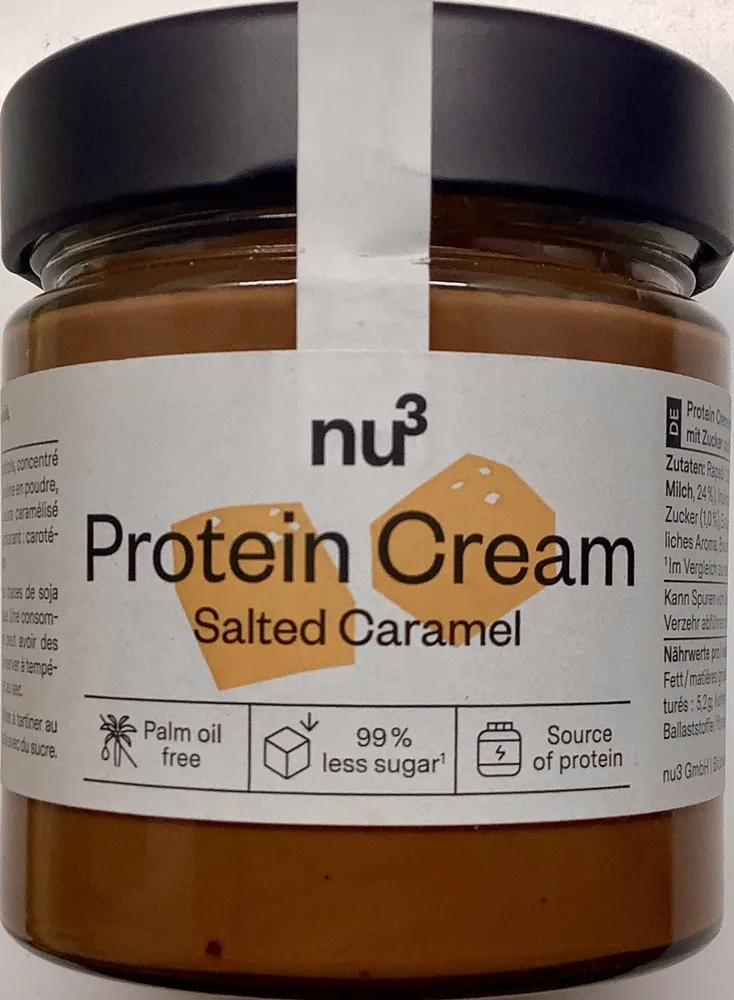Pâte à tartiner protéinée arôme Caramel salé