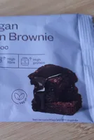 Fit vegan protein brownie
