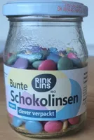 Bunte Bio Schokolinsen