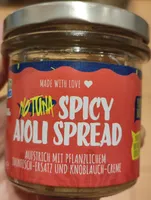 No tuna spicy aioli spread