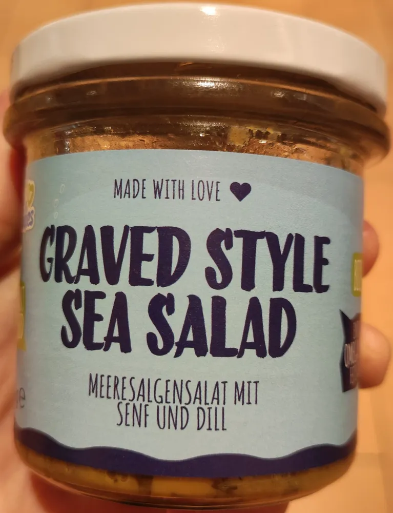 Graved style sea salad