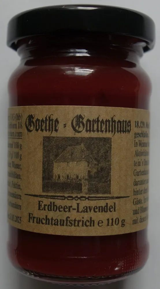 Erdbeer-Lavendel-Fruchtaufstrich