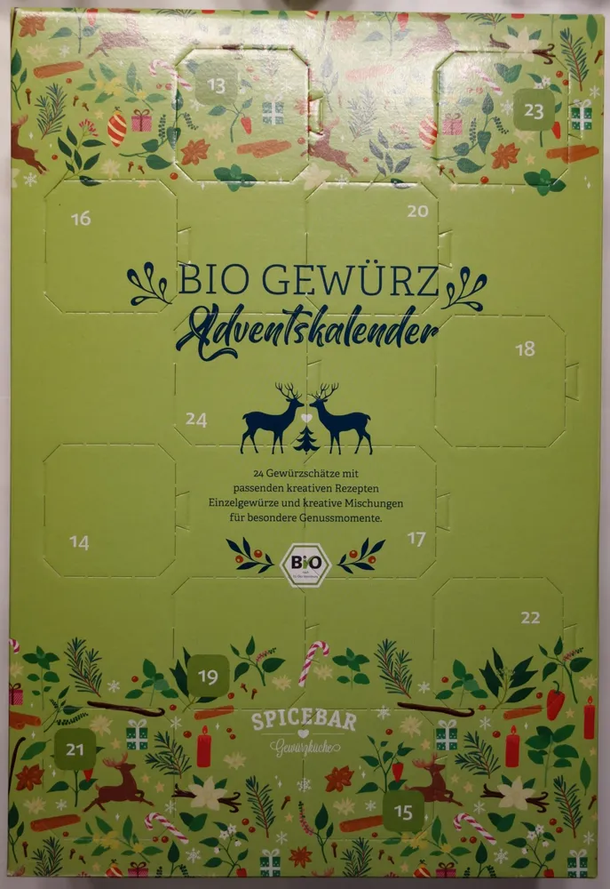 Bio Gewürz Adventskalender