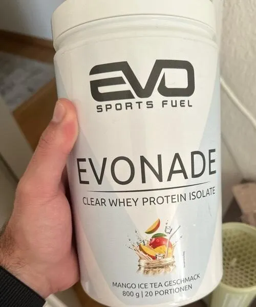 Evonade Whey Mango ice tea