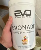 Evonade Whey Mango ice tea