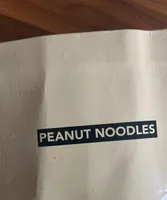 Peanut noodles