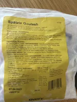 Spätzle Gulash