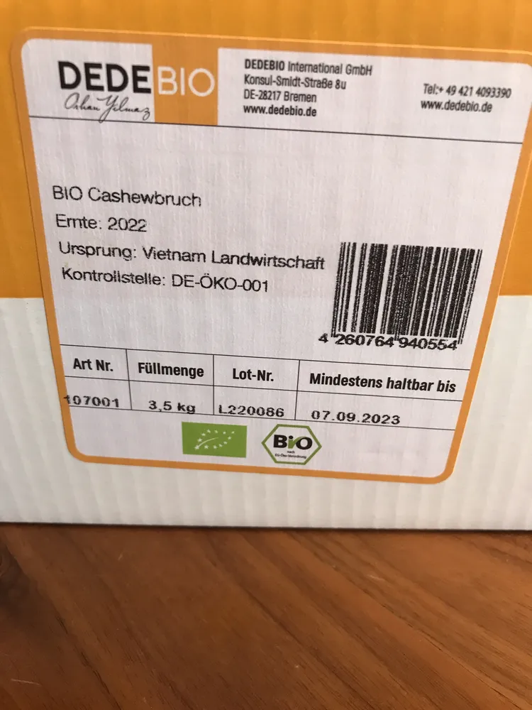 Cashewbruch