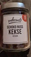SCHOKO NUSS KEKSE VEGAN