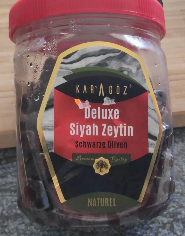 Deluxe siyah zeytin