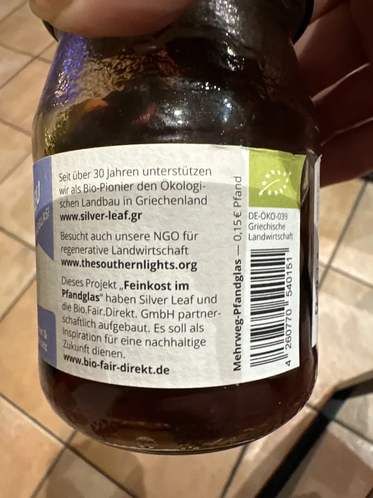 Kalamon Oliven in Wasser & Meersalz