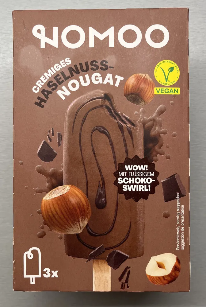 Zmrzlina s lískooříškovým nugátem