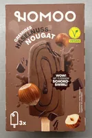 Zmrzlina s lískooříškovým nugátem