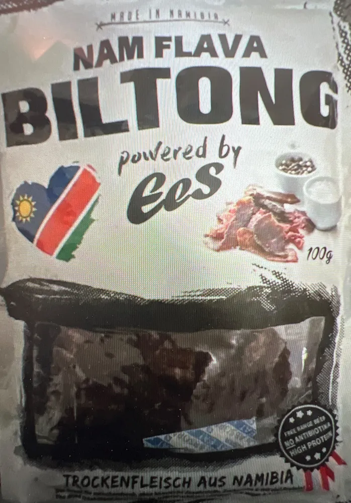 Biltong Trockenfleisch aus Namibia