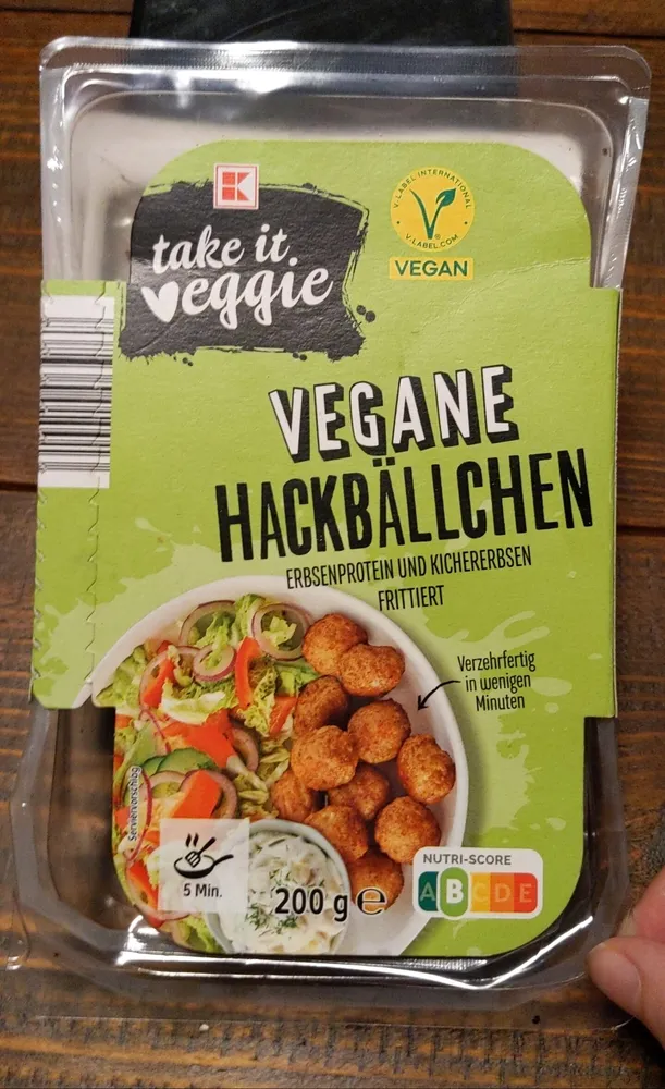 Vegane Hackbällchen