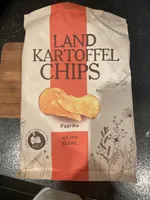 Landkartoffelchips Paprika
