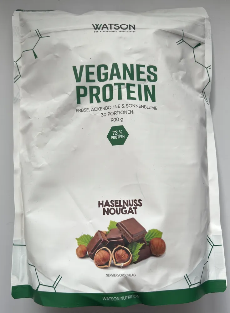 Veganes Protein - Haselnuss Nougat