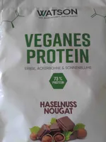 Vegans Protein Haselnuss Nougat
