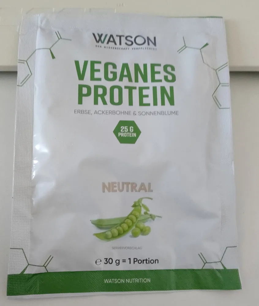 Veganes Protein Neutral Probe