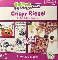 Crispy Riegel Apfel & Blaubeere