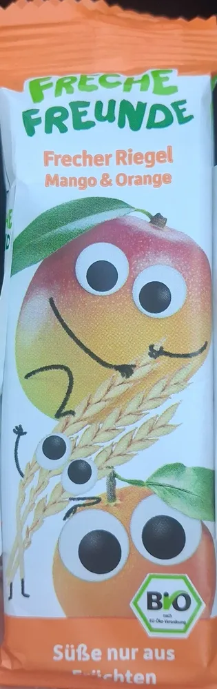 Frecher Riegel Mango & Orange