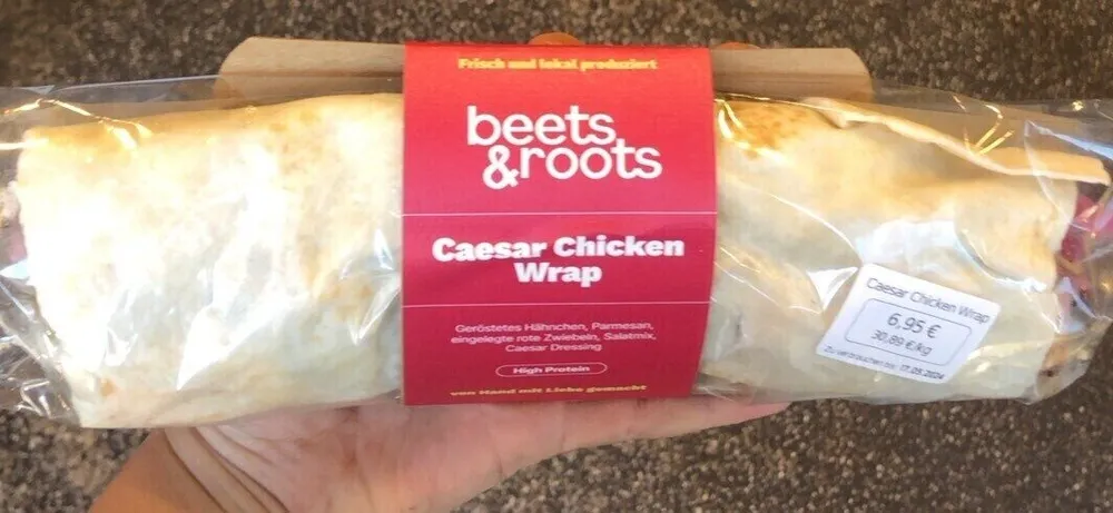 Caesar Chicken Wrap