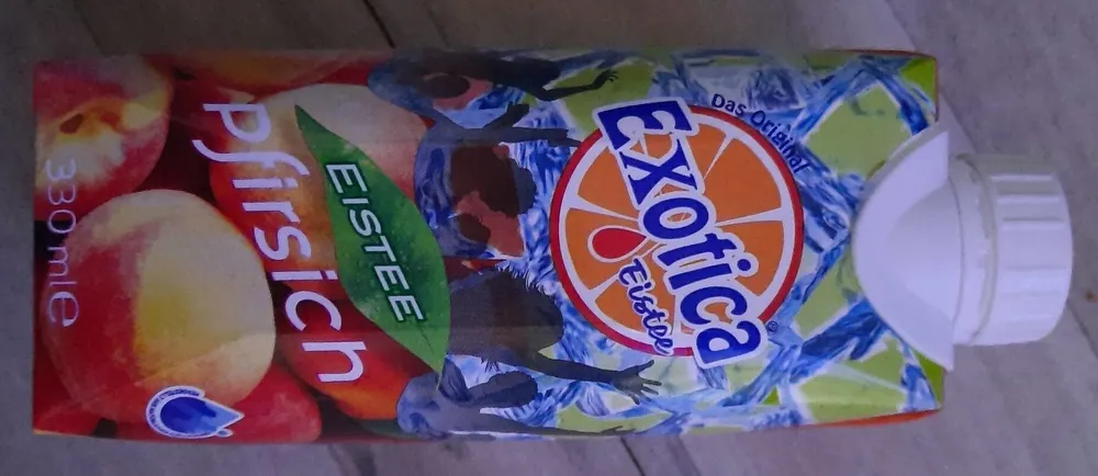 Eistee Pfirsich
